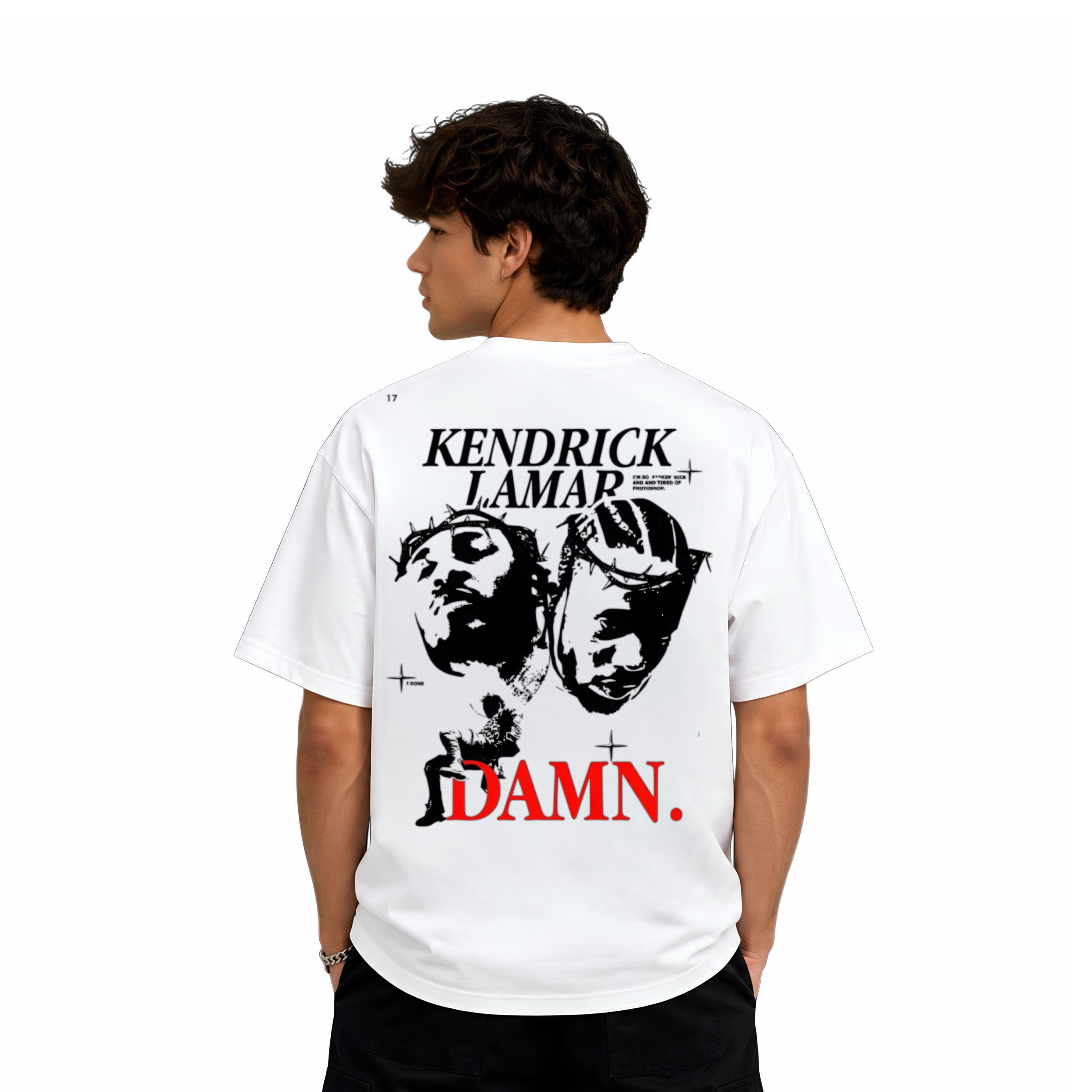 Kendrick lamar| limited edition oversized tee