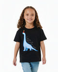 Black Girl Dinosaur Kids Premium Cotton T-Shirt