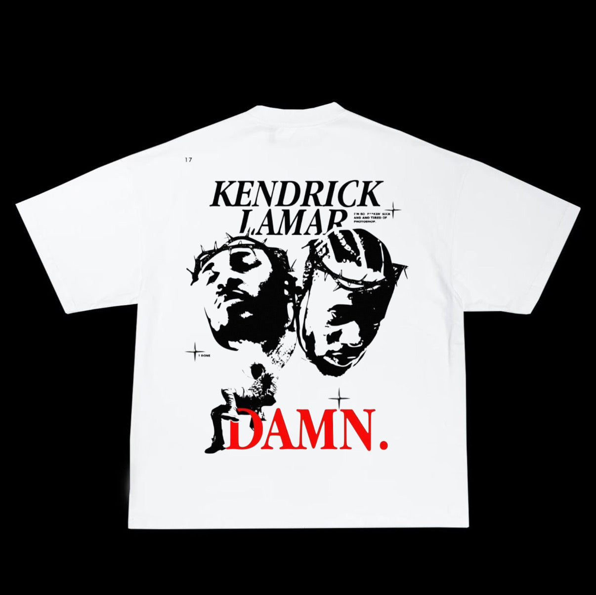 Kendrick lamar| limited edition oversized tee