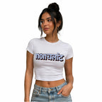 Fashion Baby Girl Slim Fit Crop Top