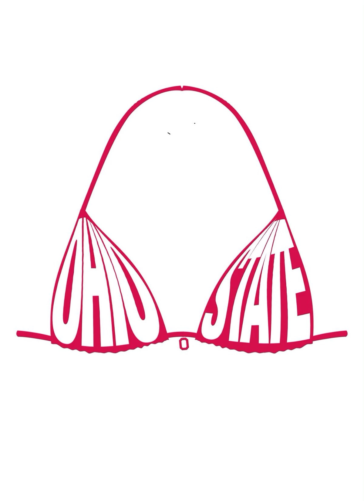 Ohio state girls undergrad Tshirt oversized