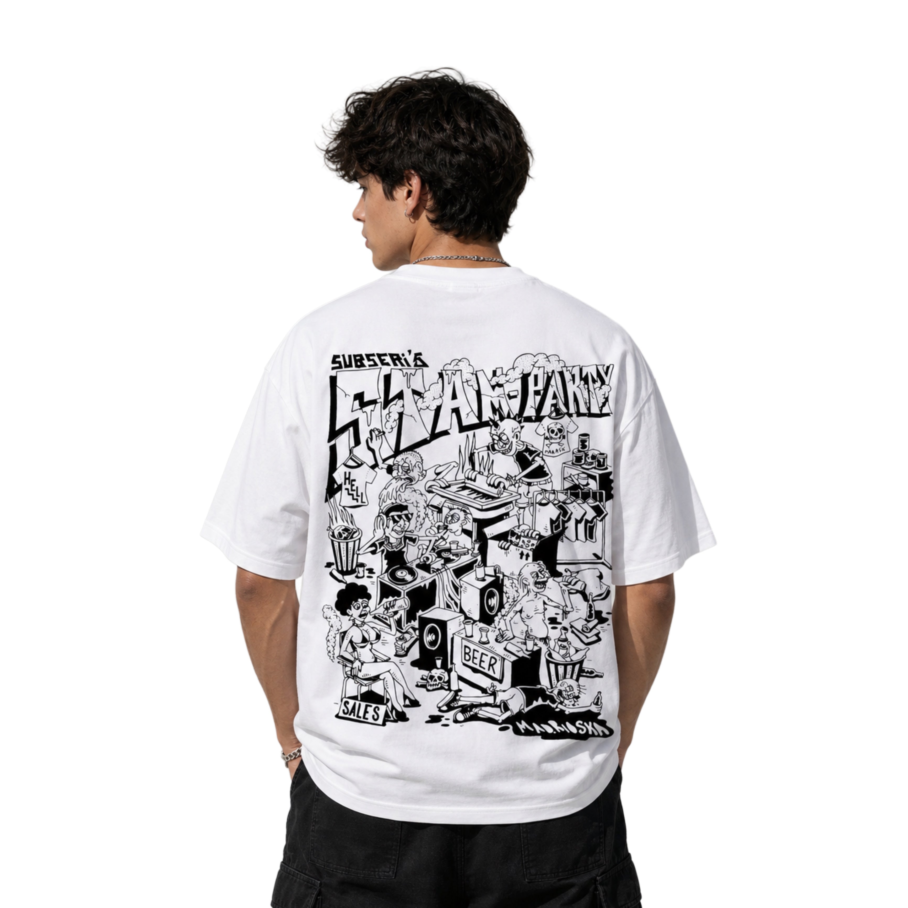 LOS ANGLES | Oversized T-shirt tee